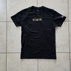 Women's Size Small "HUMAN" Pride T-Shirt - New without Tags